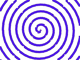 粗糙的螺旋PPT背景- 89216808