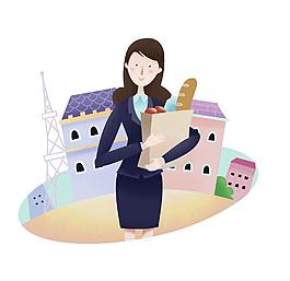 卡通商務(wù)人物圖片