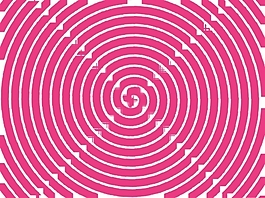粗糙的螺旋PPT背景- 41443834