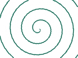 粗糙的螺旋PPT背景- 58255903