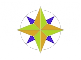 羅盤PPT背景- 24993159