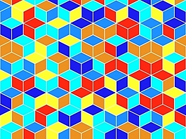 立方體PPT背景- 54794627