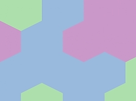 六邊形的PPT背景- 70117995