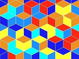 立方體PPT背景- 97867038