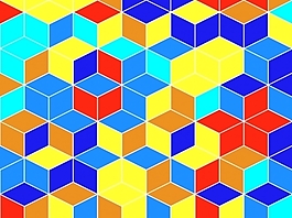 立方體PPT背景- 47568743
