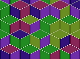 立方體PPT背景- 21389735