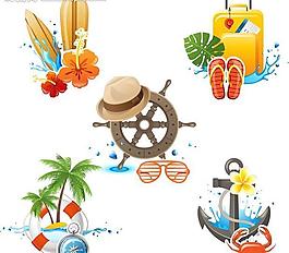 夏季旅游設(shè)計圖片