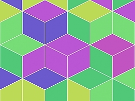 立方體PPT背景- 89491730