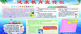 夏季健康教育宣傳欄圖片