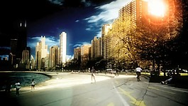 建筑背景視頻素材素材下載