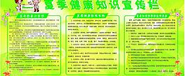 夏季健康知識宣傳欄圖片