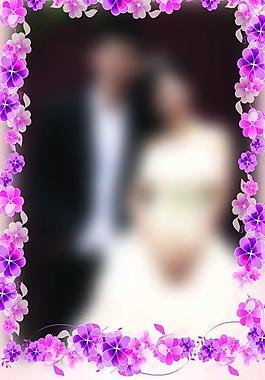結(jié)婚x展架圖片