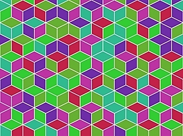 立方體PPT背景- 31774528