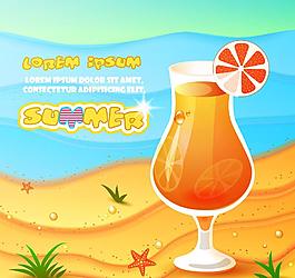 夏日背景圖片