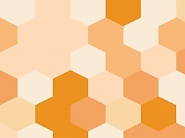 六邊形的PPT背景- 54196439