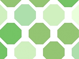 八角形的PPT背景- 30390280