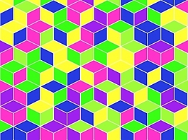 立方体PPT背景- 58876225