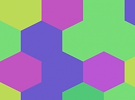 六邊形的PPT背景- 89424061