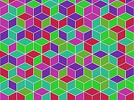 立方體PPT背景- 45874430