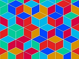 立方体PPT背景- 42717049