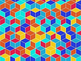 立方体PPT背景- 35316768