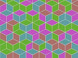 立方体PPT背景- 42308521