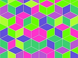 立方体PPT背景- 38244362