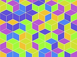 立方体PPT背景- 31668000
