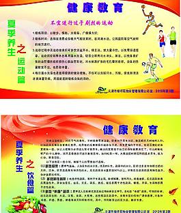 健康教育展板图片