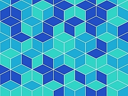 立方体PPT背景- 86674458