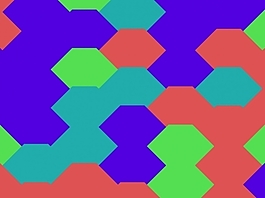 八角形的PPT背景- 35935614