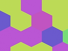 六邊形的PPT背景- 38286625