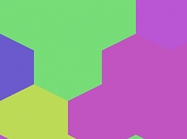 六邊形的PPT背景- 22153072