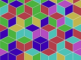 立方體PPT背景- 36319479