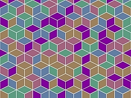 立方體PPT背景- 54614889