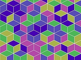 立方體PPT背景- 26657779