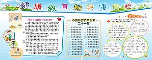 健康教育知識宣傳欄圖片