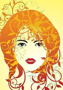 夏日女孩 卡通女孩圖片