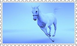 2014手工制作馬年郵票