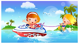 海上沖浪