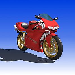 超酷3d摩托车模型