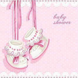 可爱婴儿鞋子用品