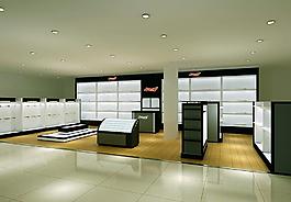 皮具展柜圖片