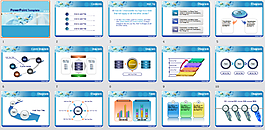 藍色通用ppt