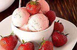 奶油冰淇淋圖片