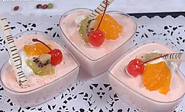 冰淇淋 水果冰淇淋 花樣冰淇淋 草莓圖片