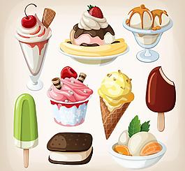 冰淇淋蛋糕圖片