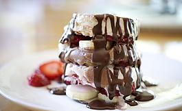 冰淇淋淋巧克力圖片