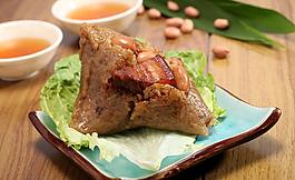 端午節肉粽圖片