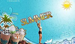 清涼的夏日圖片